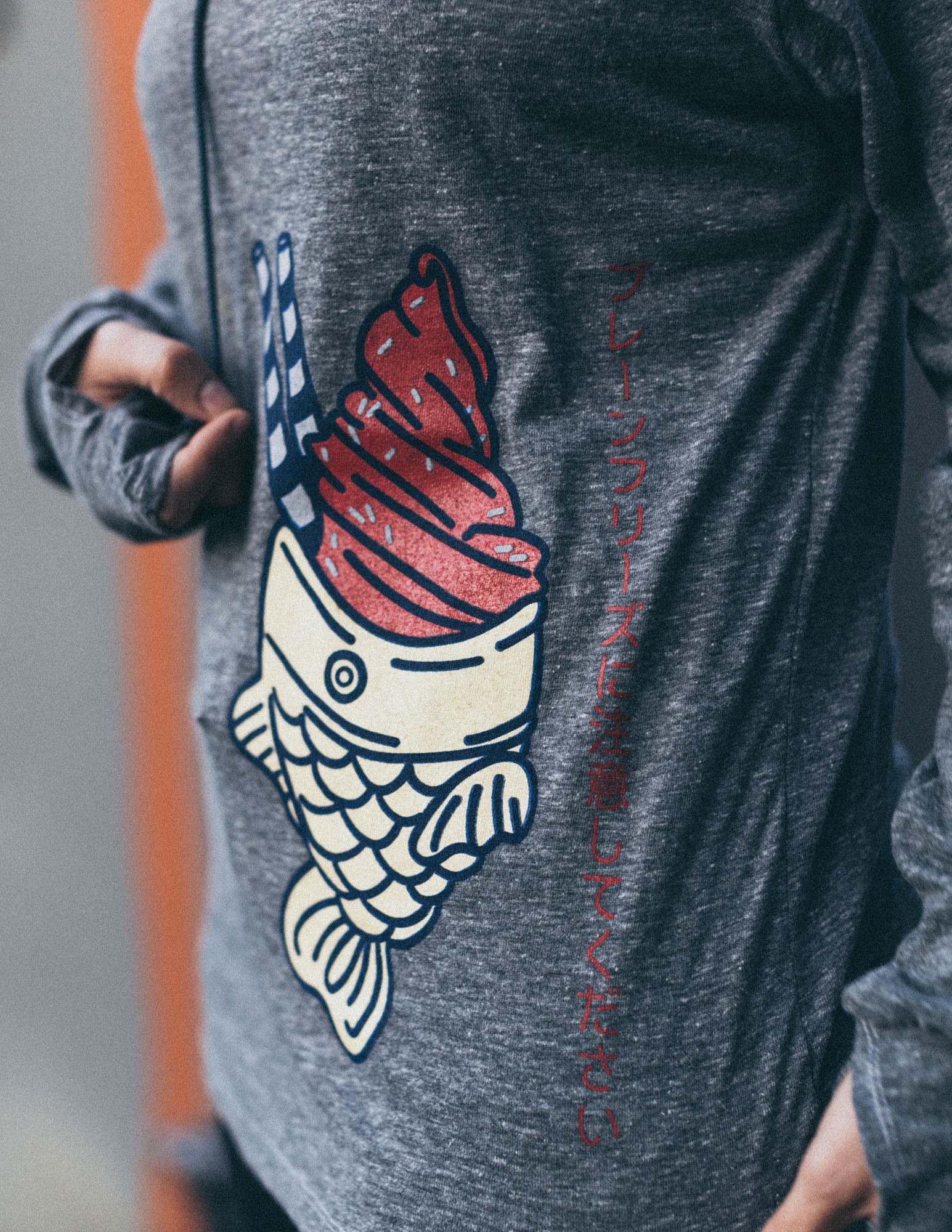 Hoodie "Helado Taiyaki" - Imagen 3
